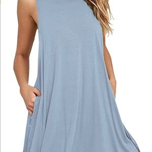 Light Blue Sun Dress